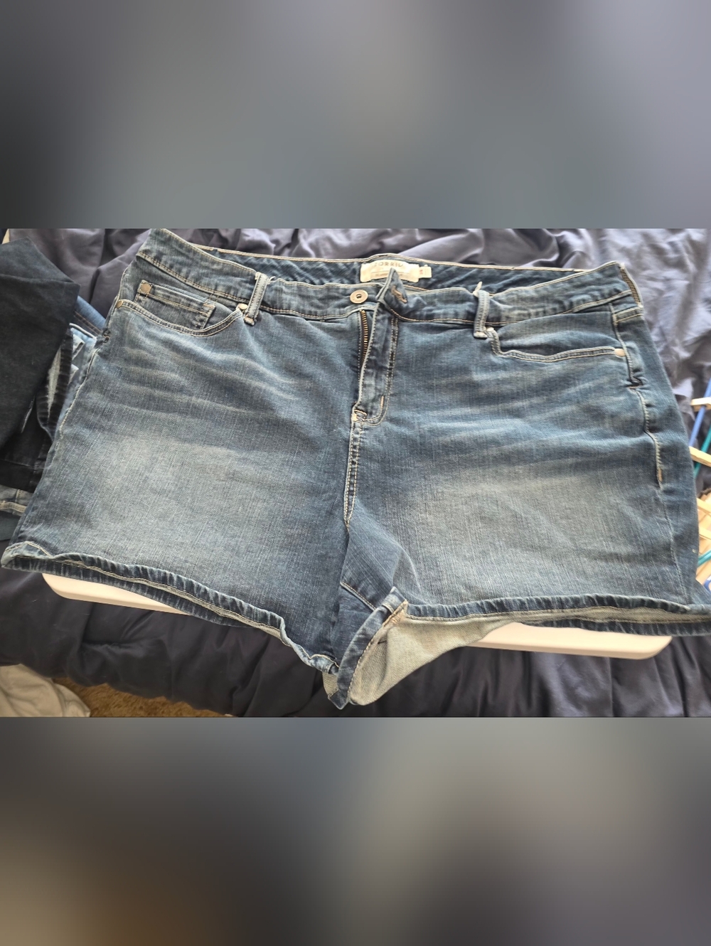 torrid Blue Jean Shorts